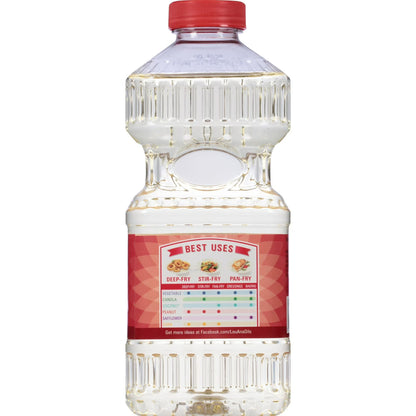 LouAna 100% Pure Peanut Oil 24 fl. oz. Bottle