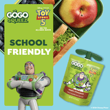 GoGo squeeZ No Sugar Added Apple Cinnamon Applesauce & Fruit Puree Pouches, 3.2 oz (10 Pack)