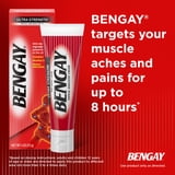 Ultra Strength Bengay Non-Greasy Topical Pain Relief Cream, 4 oz