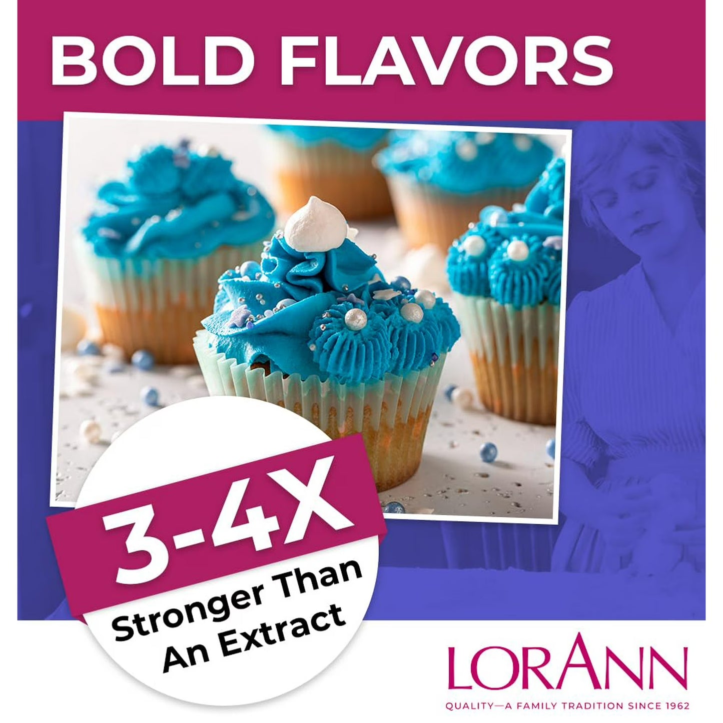 LorAnn Oils Super Strength Flavoring - Used For Candy Making, Flavoring Extracts, Baking, Hard Candy, and Flavor Oils, Blue Raspberry, 1 fl dram