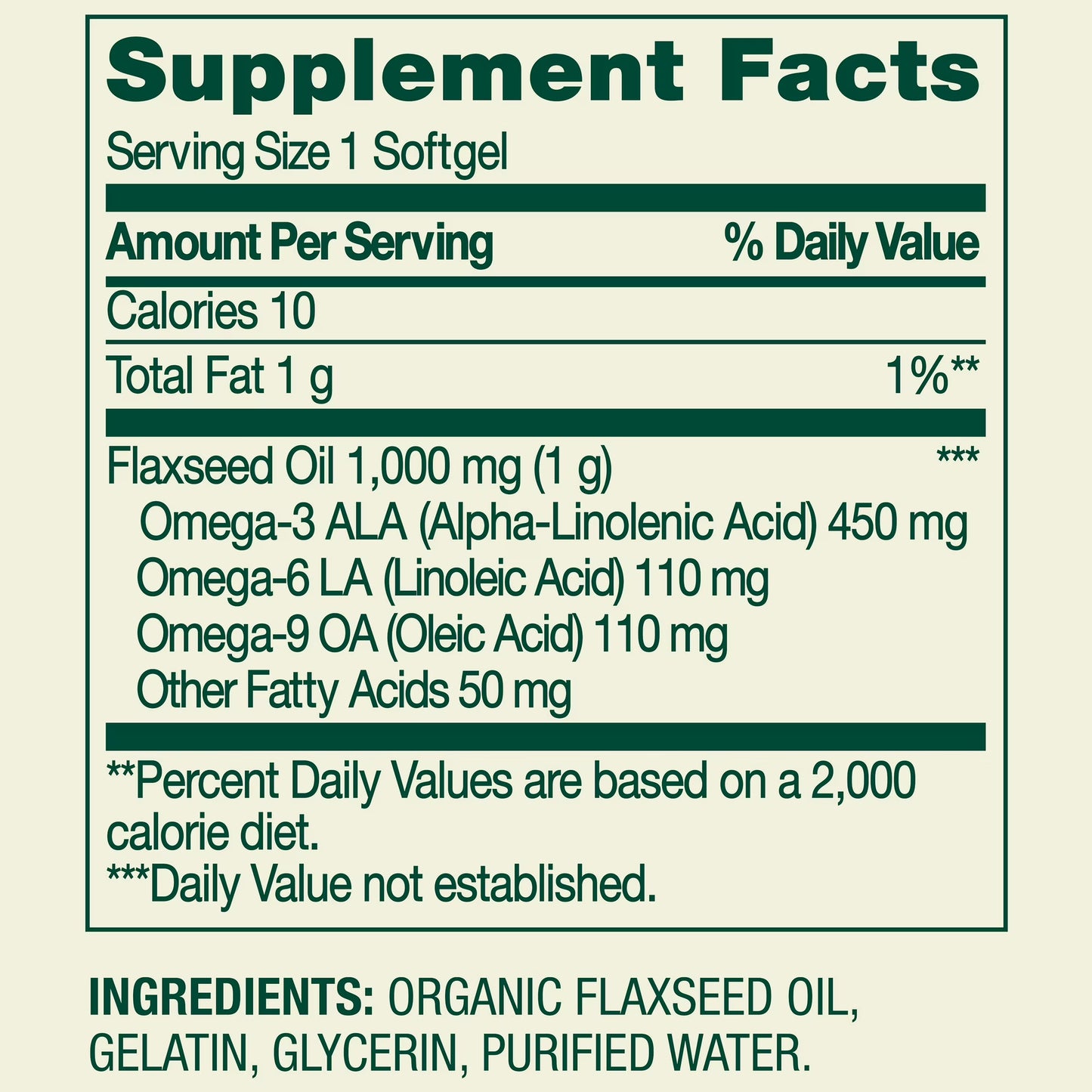 (3 pack) Spring Valley Flaxseed Oil Softgels Dietary Supplement, 1,000 mg, 100 Count