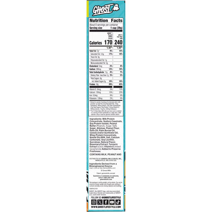 GHOST PROTEIN CEREAL, PEANUT BUTTER Flavor, 18G Protein, 10.8 oz