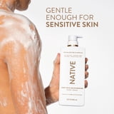 Native Moisturizing Body Wash, Cocoa Butter & Vanilla, Sulfate Free, 22 fl oz