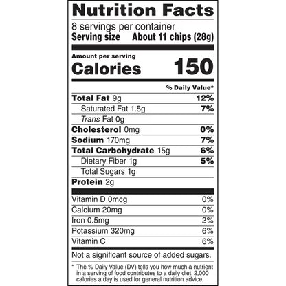 Ruffles Potato Chips Jalapeno Ranch Flavored 8.0 oz Bag