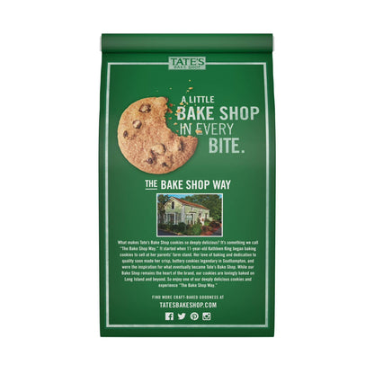 (3 pack) Tate's Bake Shop Chocolate Chip Cookies, 7 oz