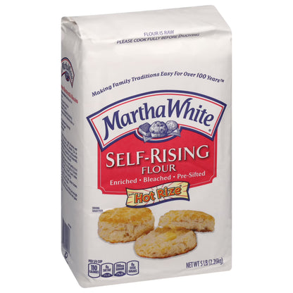 Martha White Self Rising Flour with Hot Rize, 5 lb Bag