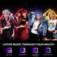 Amos K Pop Music Lollipops Gift Box, Audio Lollipops Candy Packs Sugar-Free (4 Counts)
