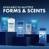 Gillette Antiperspirant Deodorant for Men, Clear Gel, Cool Wave, 3.8 oz, Twin Pack