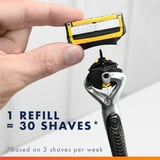 Gillette Pro Glide Shield Men's Razor Blade Refill Cartridges, 4 Count