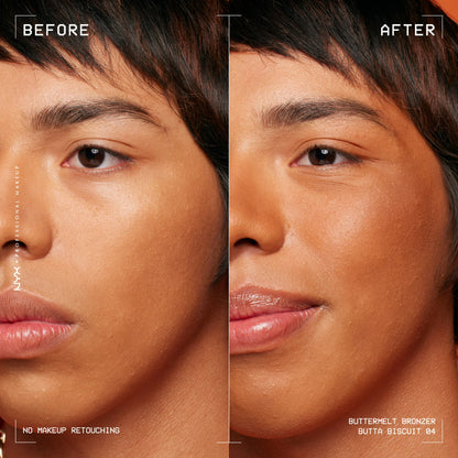 NYX Professional Makeup Buttermelt Powder Bronzer, Butta Biscuit