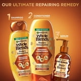 Garnier Whole Blends Honey Treasures Repairing Shampoo, Conditioner, & Leave-in Serum Set for Dry, Damaged Hair, 28 fl oz