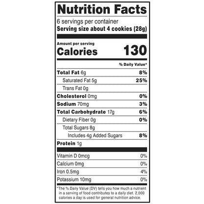 (4 pack) bettergoods Traditional Recipe Wedding Cookies, 6 oz