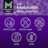Member's Mark Timed-Release Melatonin Tablets, 10 mg, 300 ct.
