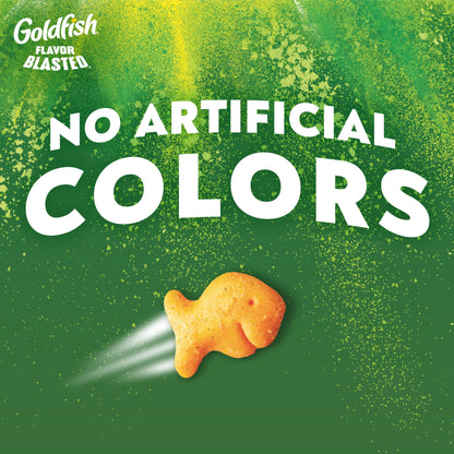 Goldfish Flavor Blasted Xtra Cheesy Pizza Cheese Crackers, 6.6 oz Bag