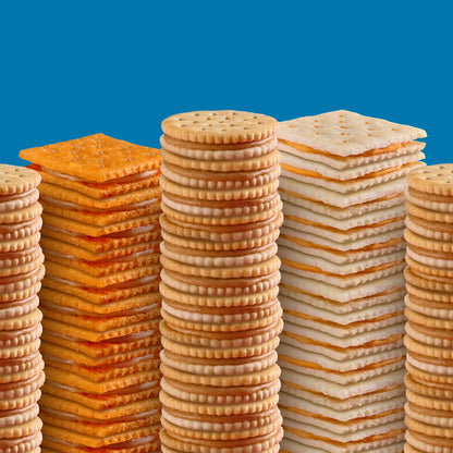 (3 pack) Munchies Real Peanut Butter Baked Golden Toast Sandwich Crackers, 11.36 oz
