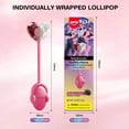 Amos TastySounds Music Lollipops, Blackberry K-pop Audio Lollipop Fat-Free Natural Flavor (Pack of 2)