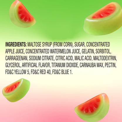 AMOS Peelerz Watermelon, Peelable Gummy Candy, Real Fruit Flavor, 1 Count, 3.5 oz Bag