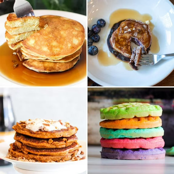 Good Dees Low Carb Baking Mix,Pancake, Waffle & Scone Mix, Keto Baking Mix, Allulose Sweetened, Gluten Free, Grain-Free, Soy-Free, Diabetic, Atkins & WW Free (1g Net Carbs, 24 Pancakes)