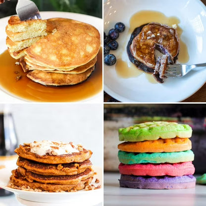 Good Dees Low Carb Baking Mix,Pancake, Waffle & Scone Mix, Keto Baking Mix, Allulose Sweetened, Gluten Free, Grain-Free, Soy-Free, Diabetic, Atkins & WW Free (1g Net Carbs, 24 Pancakes)