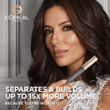 L'Oreal Paris Voluminous Original Washable Bold Eye Mascara, Black Brown