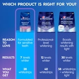 Crest 3DWhitestrips Sensitive Teeth Whitening Kit, 14 Count