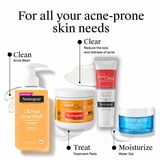 Neutrogena Rapid Clear Acne Spot Treatment, Benzoyl Peroxide 10% Pimple Cream, 1 oz