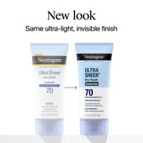 (3 pack) Neutrogena Ultra Sheer Sunscreen SPF 70 Body Sunscreen Lotion, Dry-Touch Sun Protection, 5 fl oz