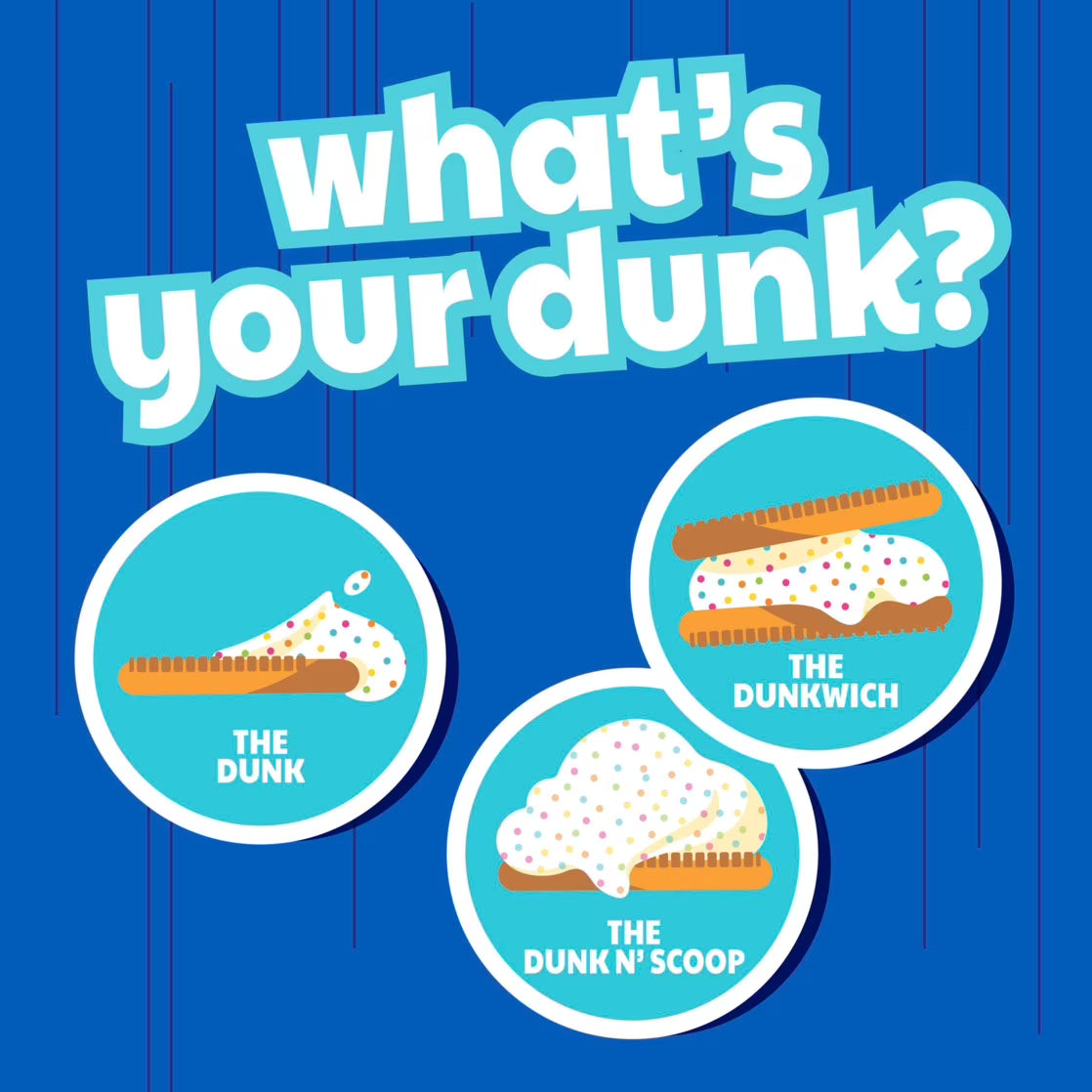 Dunkaroos Cinnamon Graham Cookies and Rainbow Chip Frosting, 10 Ct, 10 oz