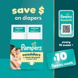 Pampers Swaddlers Fragrance Free Baby Diapers Size 2, 144 Count (Select for More Options)