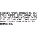 SKINNYPOP Gluten-Free White Cheddar Popcorn Snack, 4.4 oz Bag
