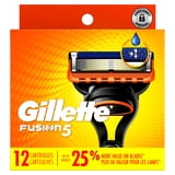 Gillette Fusion5 Razor Blades for Men, 12ct Razor Blade Refills