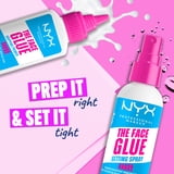 NYX Professional Makeup The Face Glue Transfer Resistant Makeup Setting Spray, 2 fl oz