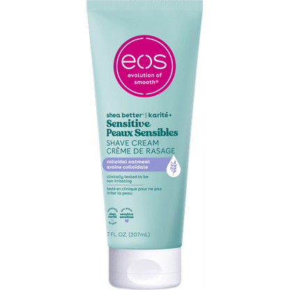 eos Shea Better Womens Shaving Cream, Sensitive Skin, Fragrance Free, 7 fl oz