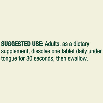 Spring Valley Fast-Dissolve Extra Strength Vitamin B12 Dietary Supplement Tablets for Metabolism Support, Mixed Berry, 5000 mcg, 45 Count
