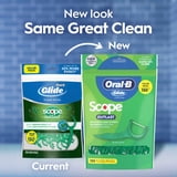 Oral‑B Floss, Glide Mint Floss Picks with Scope, 150 Count