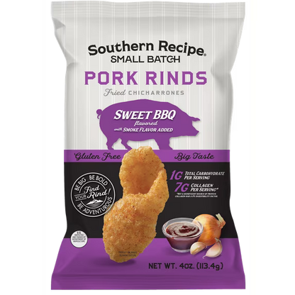 Fried Southern Recipe Small Batch 4oz Hot Honey Pork Rinds with a Pork Rind Granola recipe.