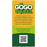 GoGo squeeZ Fruit & VeggieZ No Sugar Added Applesauce Variety Pouches, 3.2 oz (10 Pack)
