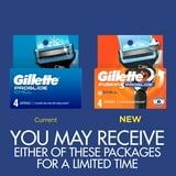Gillette ProGlide Chill Razor Refills for Men, 4 Blade Refills