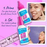 NYX Professional Makeup The Face Glue Primer with Polyglutamic Acid and Maple Syrup, 1.18 fl oz