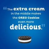 OREO Mega Stuf Chocolate Sandwich Cookies, Family Size, 17.6 oz