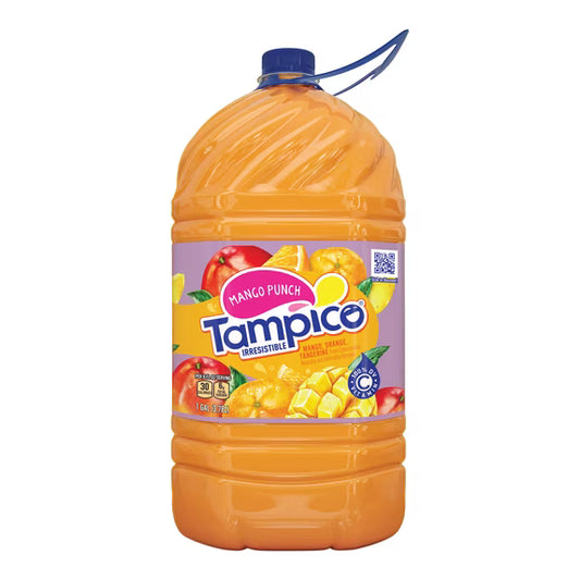 (3 pack) Tampico Mango Punch, Mango Orange Tangerine Juice Drink 1 Gallon