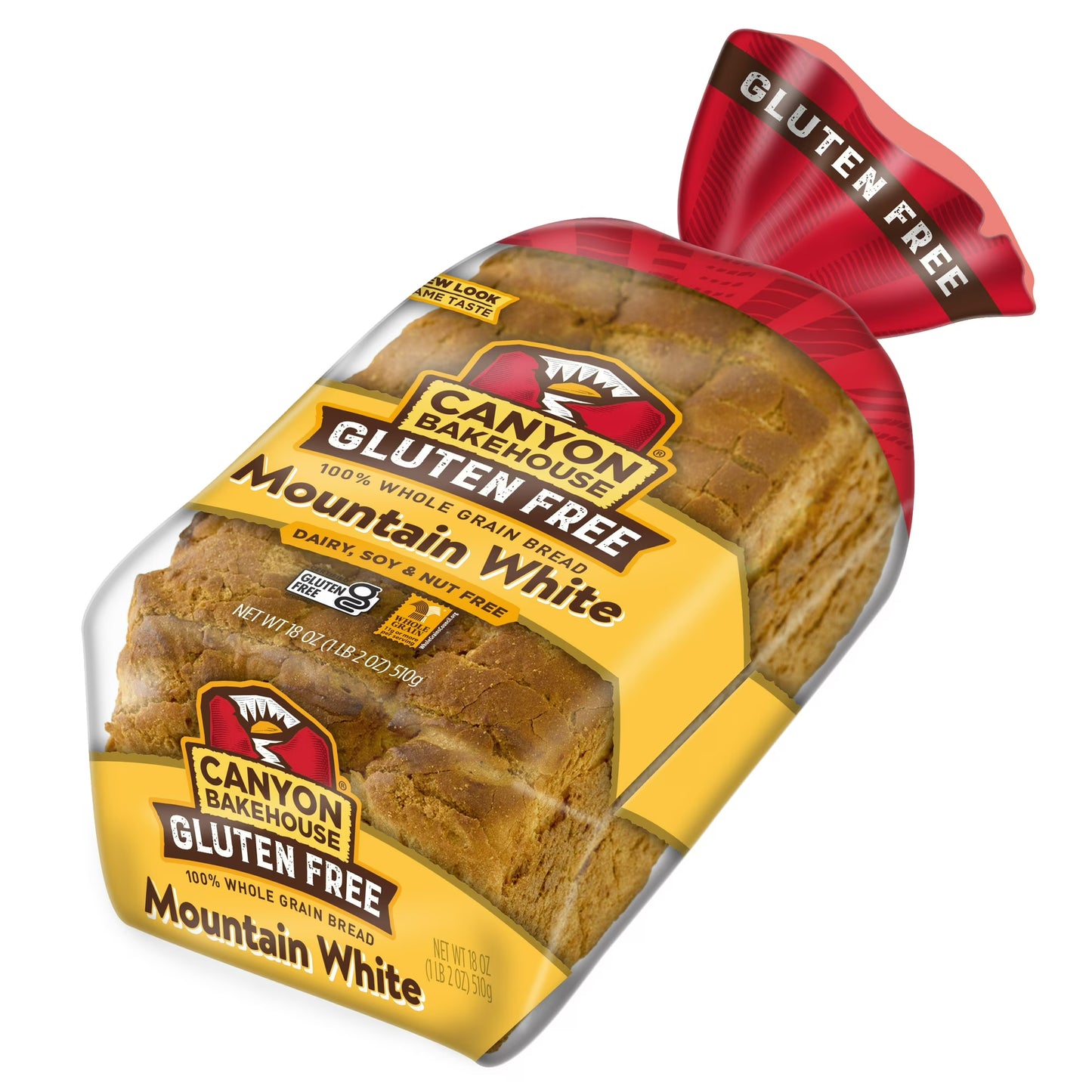 Canyon Bakehouse Mountain White Gluten Free White Bread Loaf, 18 oz., Frozen
