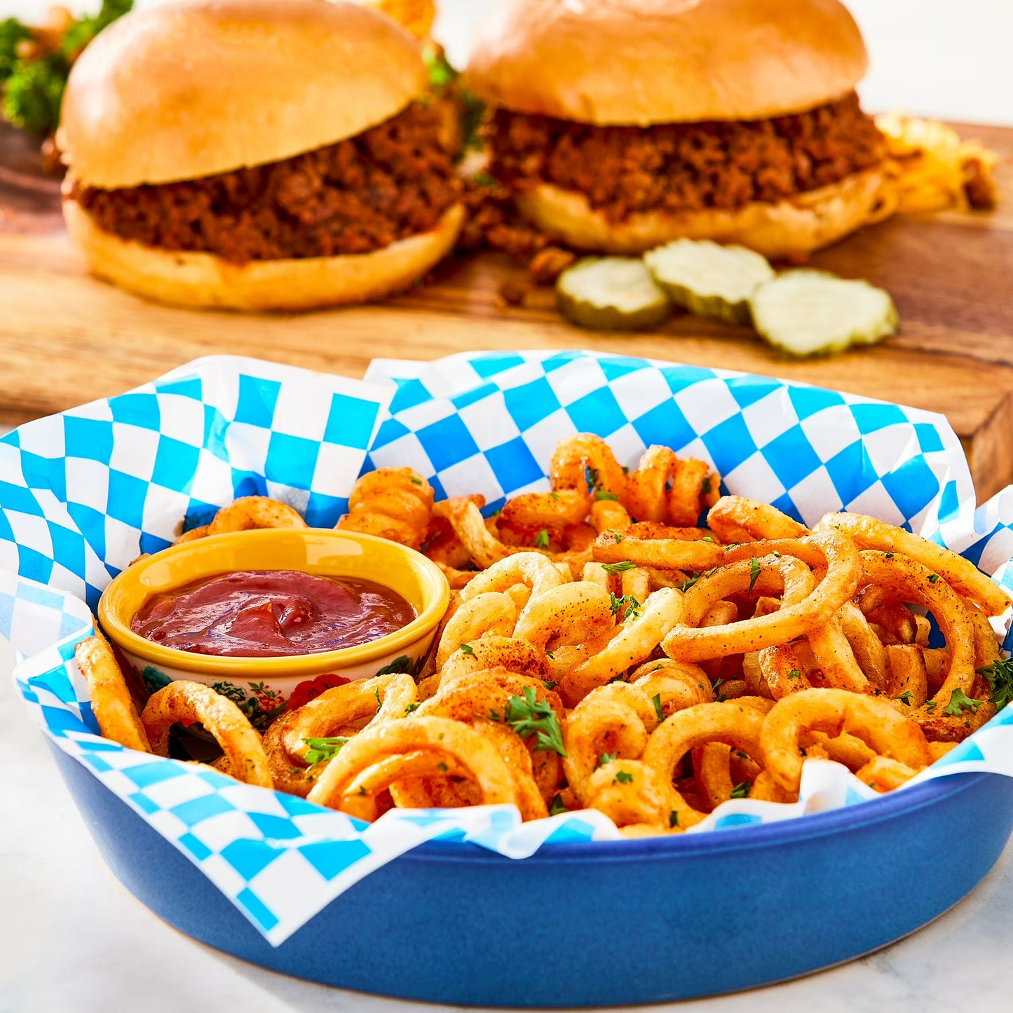Great Value Seasoned Curly Fries, 24 oz (Frozen)