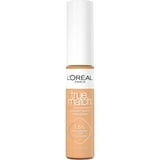 LOral Paris True Match Radiant Serum Concealer, Brightening Under Eye Concealer Make Up with 1.5% Hyaluronic Acid and Caffeine, W7, 0.33 Oz