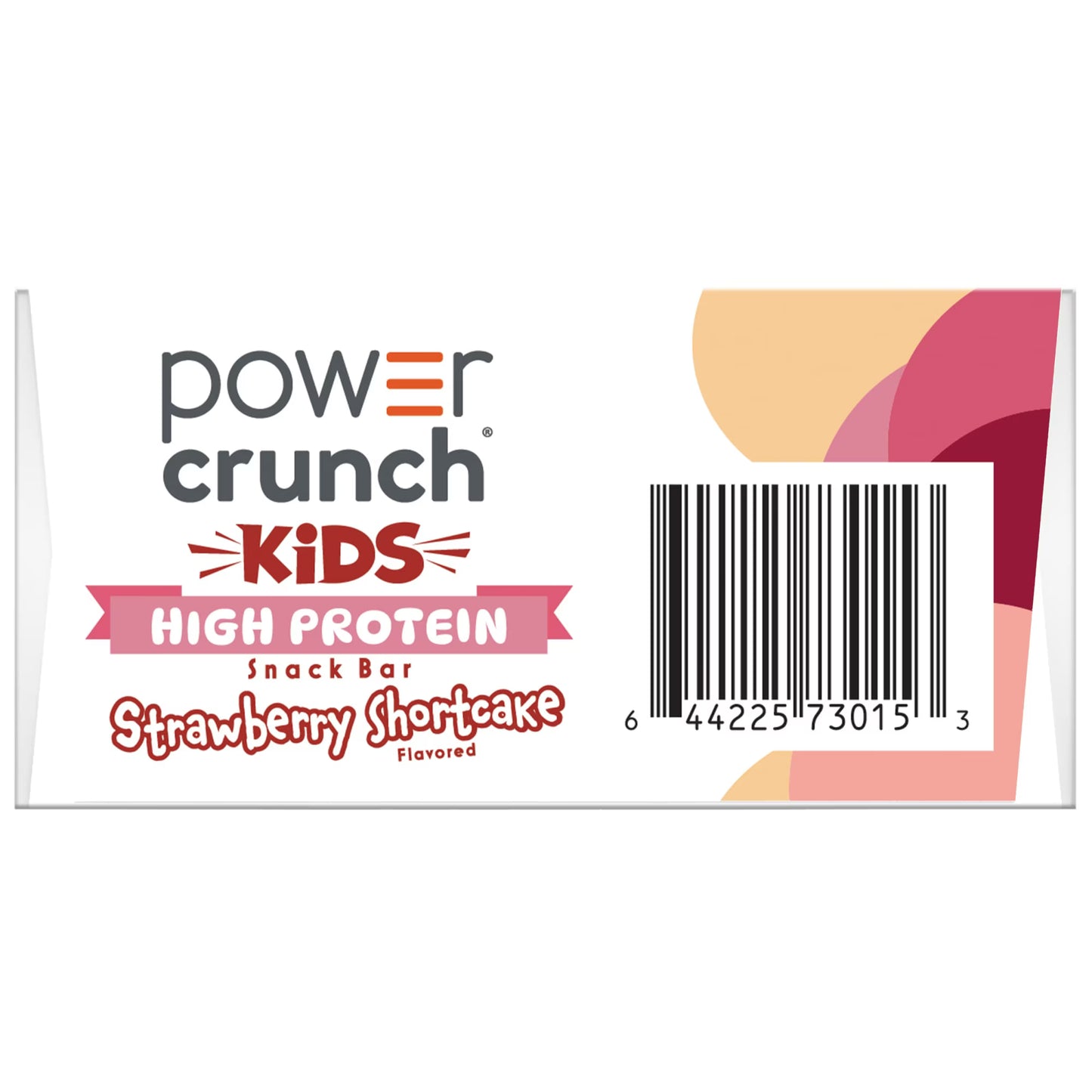 Power Crunch KIDS Strawberry Cream Bars 1.13oz, 5 Count Box