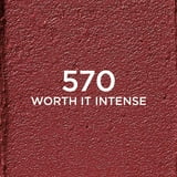 L'Oreal Paris Colour Riche Blurred Matte Lipstick , Worth It Intense 570, 0.13 oz