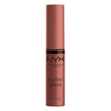NYX Professional Makeup Butter Gloss, Non-Sticky Lip Gloss, Praline Glosses, 0.27 oz