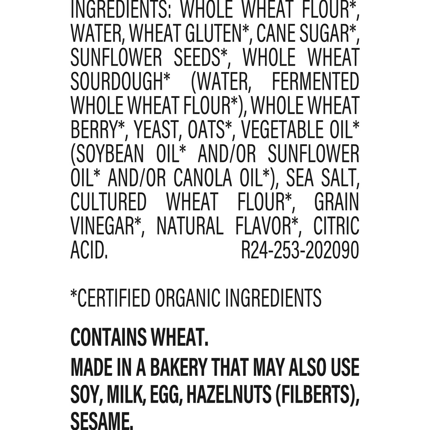 Oroweat Organic 100% Whole Grain Bread, 27 oz, Wheat Bread, Bag