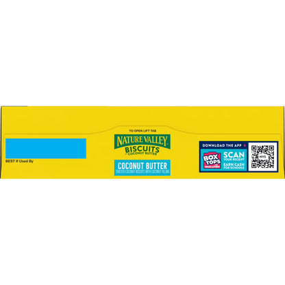 Nature Valley Biscuit Sandwiches, Coconut Butter, Snack Bars, 10 Bars, 13.5 oz