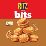 (3 pack) RITZ Bits Peanut Butter Sandwich Crackers, Snacks for Kids and Adults, Lunch Snacks, 8.8 oz